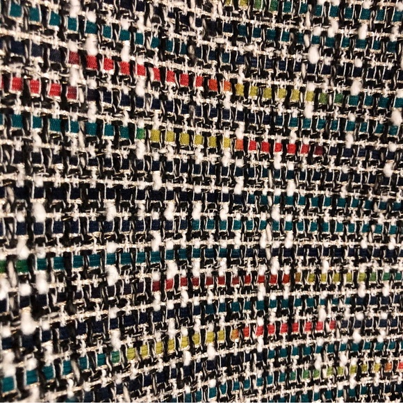 LOFT Multicolored Tweed Mini Skirt - Picture 4 of 9